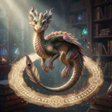 Scribbles, the Story Dragon